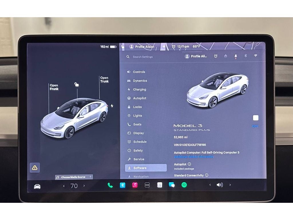 2020 Tesla Model 3 Standard Range Plus