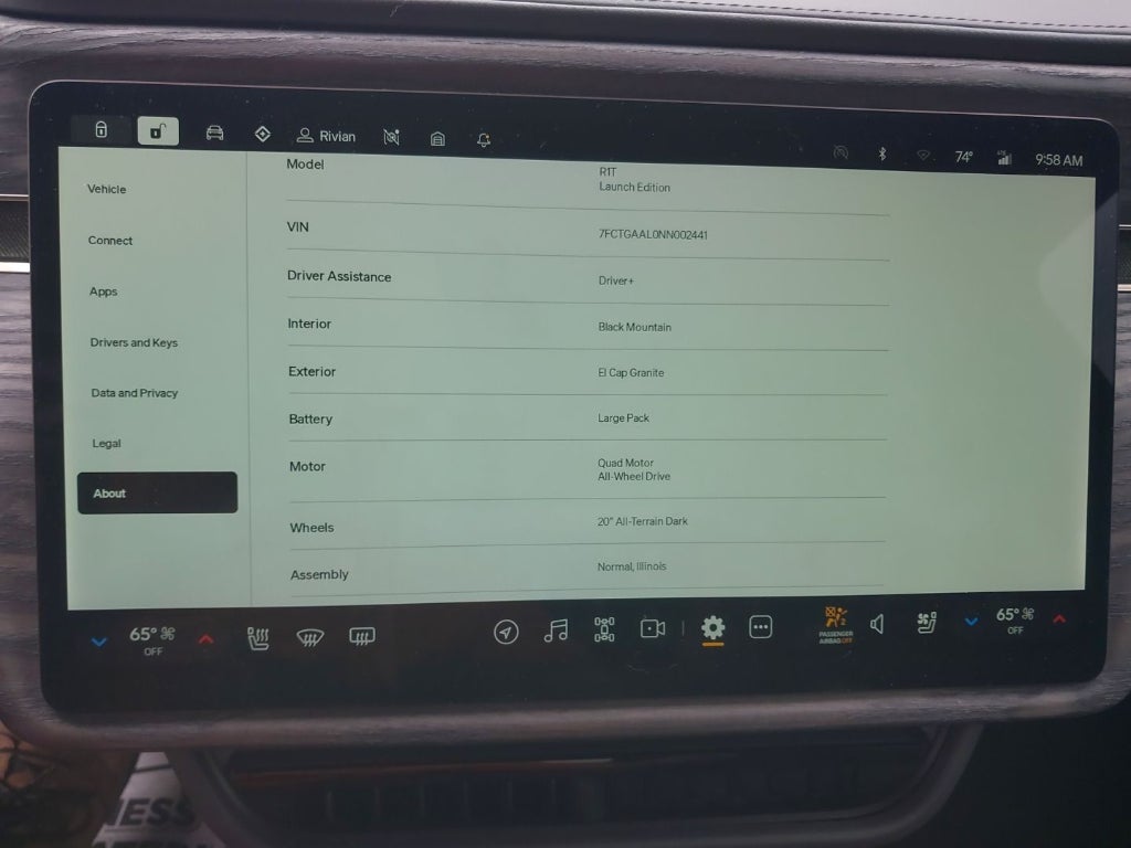 2022 Rivian R1T Launch Edition
