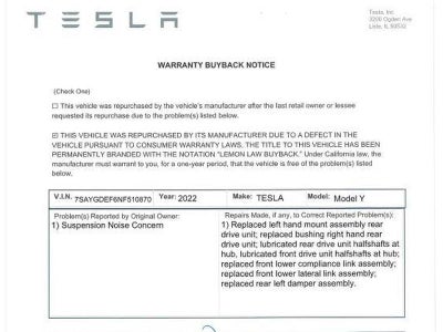 2022 Tesla Model Y Performance