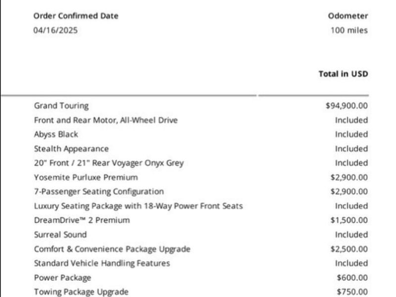 2026 Lucid Gravity Grand Touring