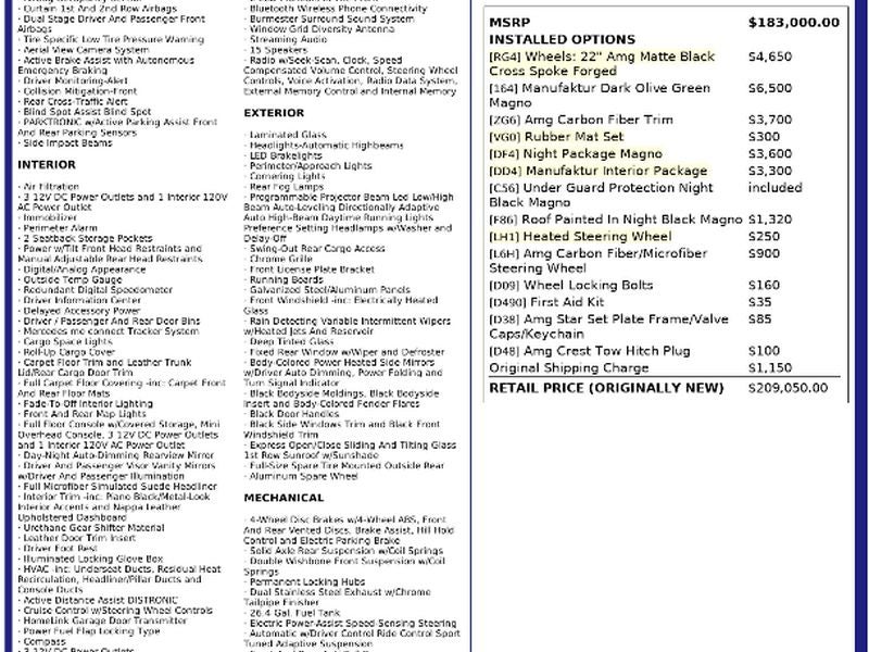 2024 Mercedes-Benz G-Class G 63 AMG®