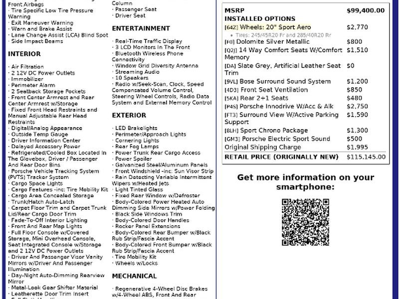 2025 Porsche Taycan 4